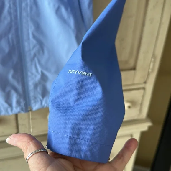 💙 THE NORTH-FACE WOMENS DRY VENT X-SMALL RAIN JACKET “BEAUTIFUL PERWINKLE/BLUE” - Picture 3 of 16
